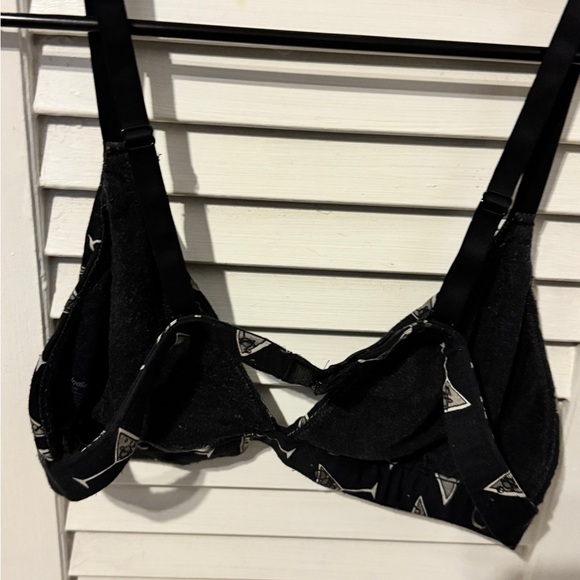 MeUndies Black Martini Print Bralette - Picture 2 of 3
